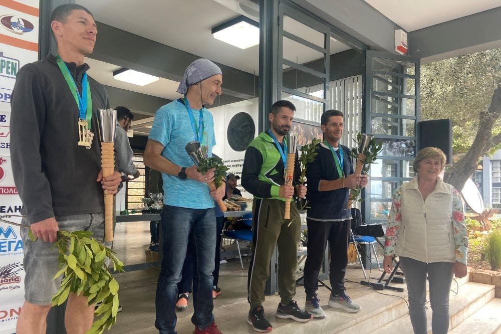 Ευχίδειος Άθλος: Νικητής στον πρώτο του υπερμαραθώνιο ο Επαμεινώνδας Τσαπραλής runbeat.gr